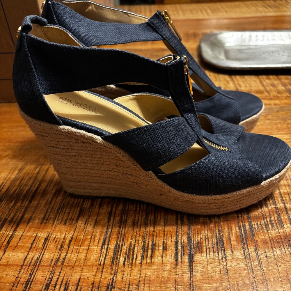 Michael Kors Denim Wedge